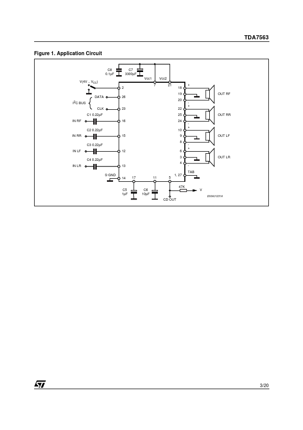 TDA7563