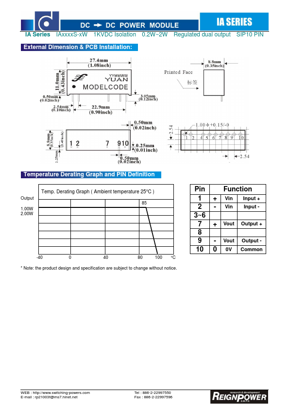 IA2412S-1W