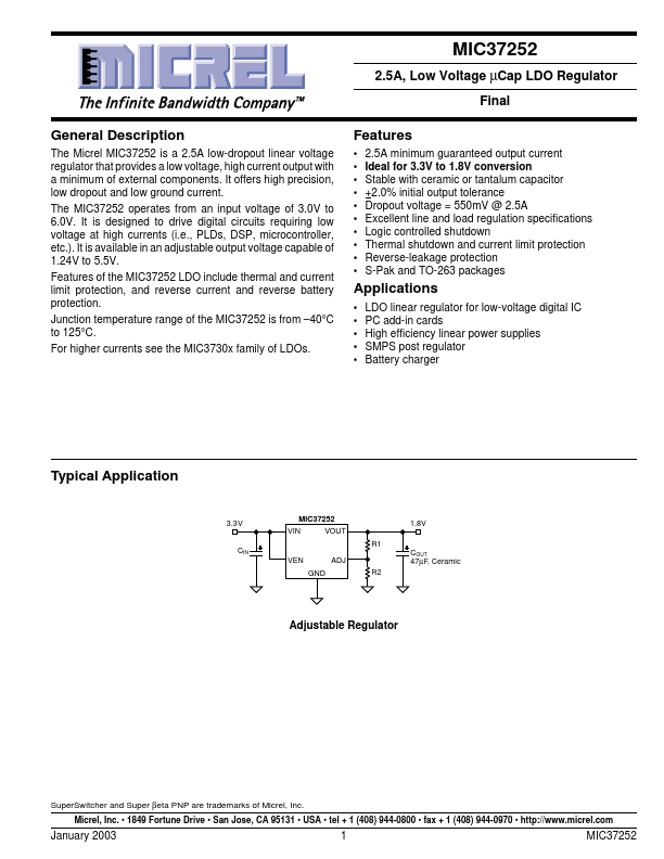 MIC37252