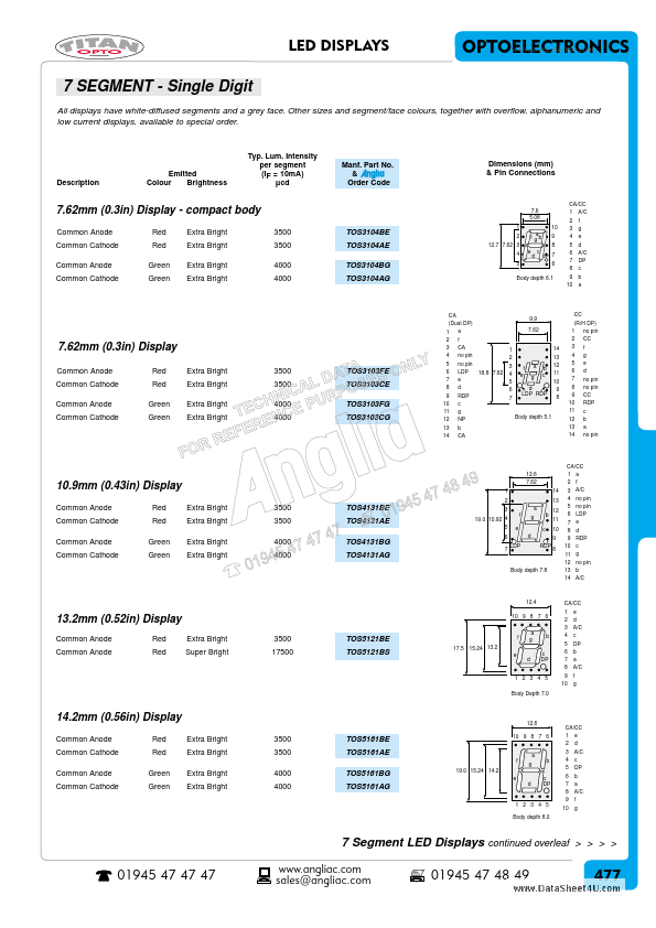 TOS8102AG