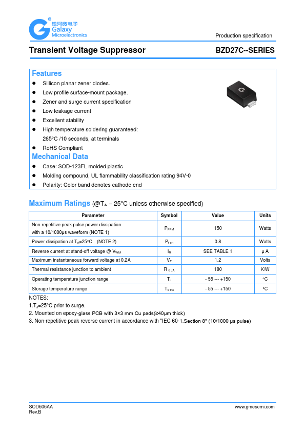 BZD27C180P