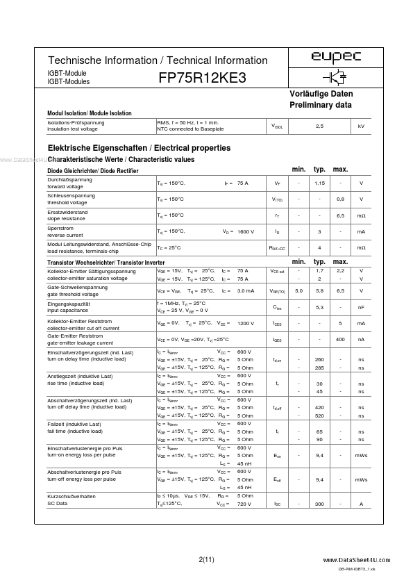 FP75R12KE3