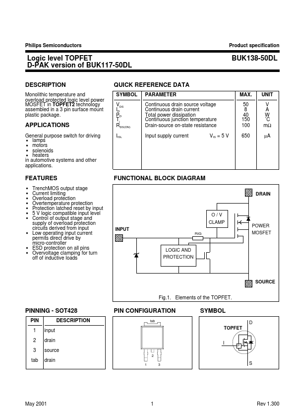 BUK138-50DL