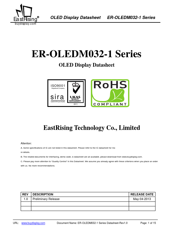 ER-OLEDM032-1Y