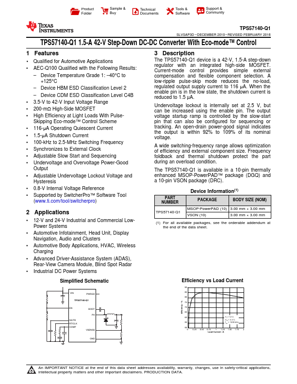 TPS57140-Q1