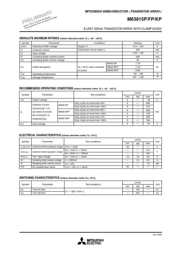 M63815FP