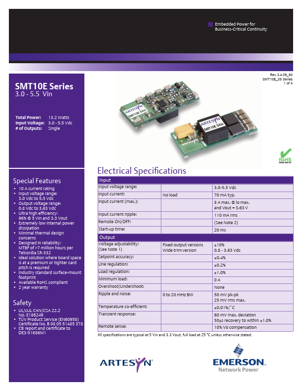 SMT10E-05W3V3J