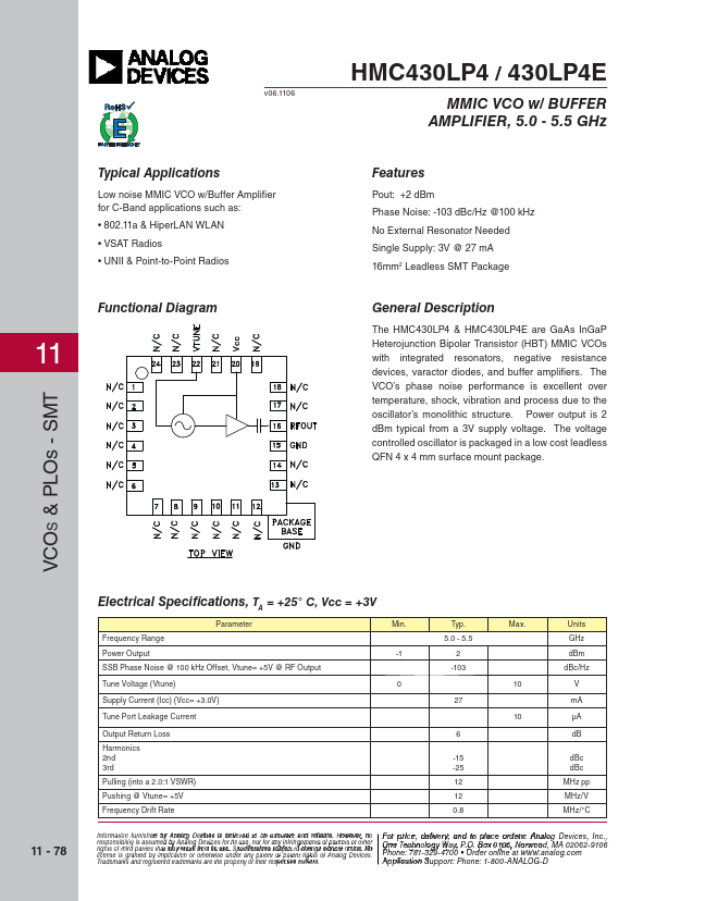 HMC430LP4E