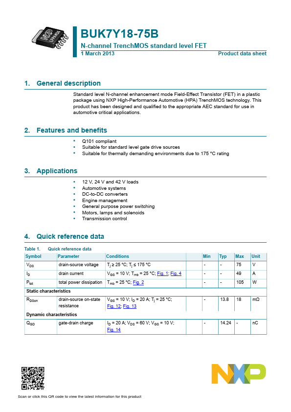 BUK7Y18-75B