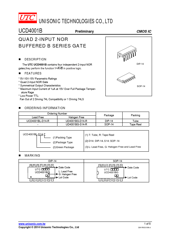 UCD4001B