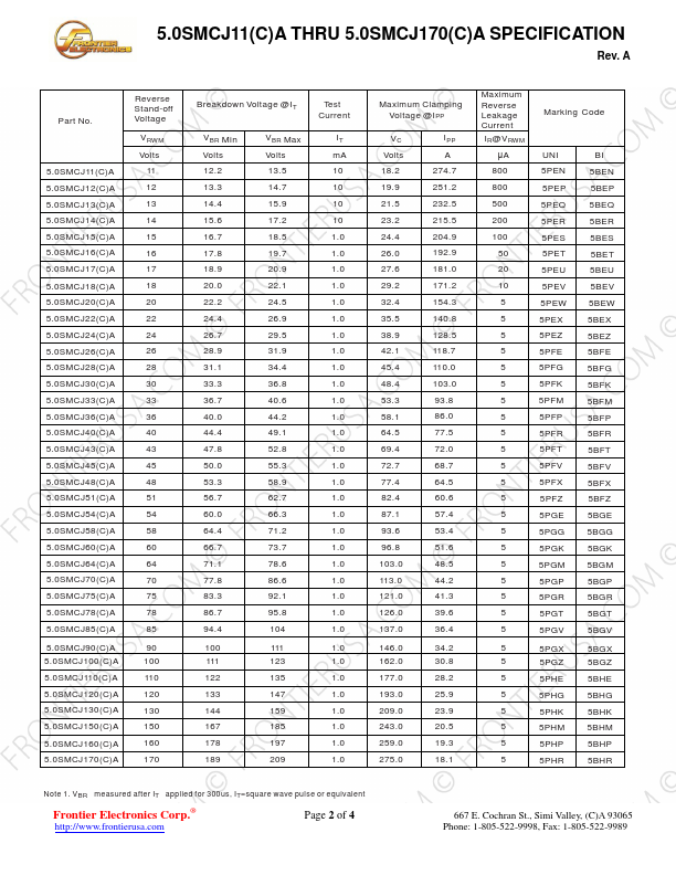 5.0SMCJ12A