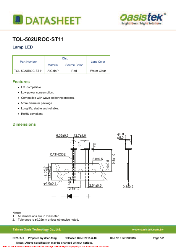 TOL-502UROC-ST11