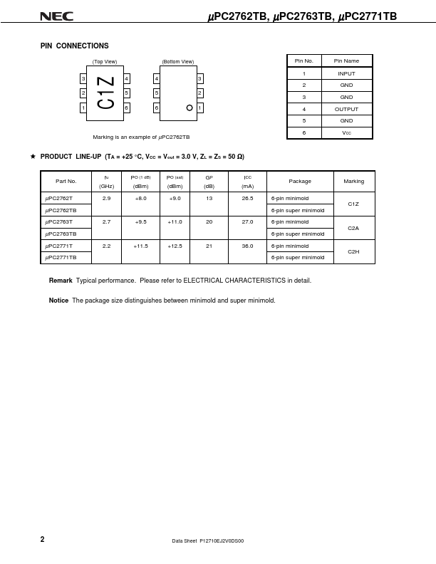 UPC2762TB