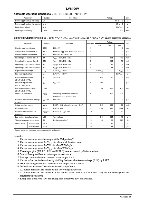 LV8400V