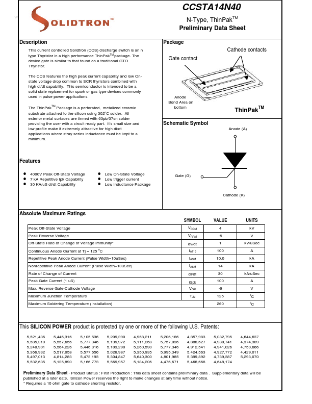 CCSTA14N40