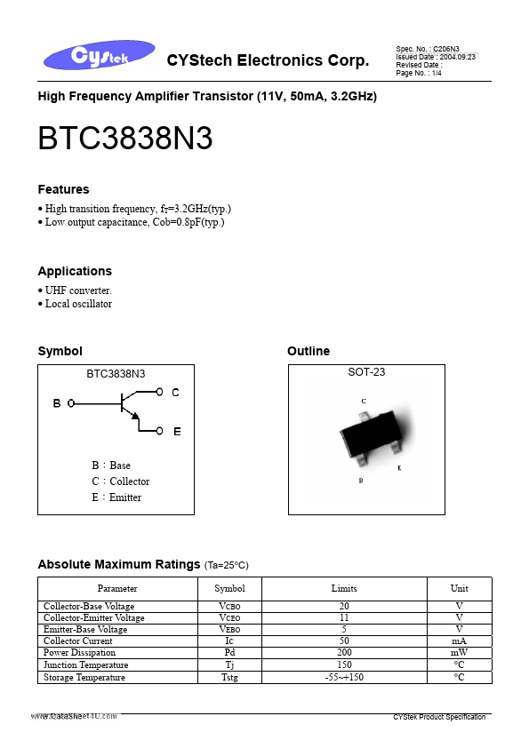 BTC3838N3