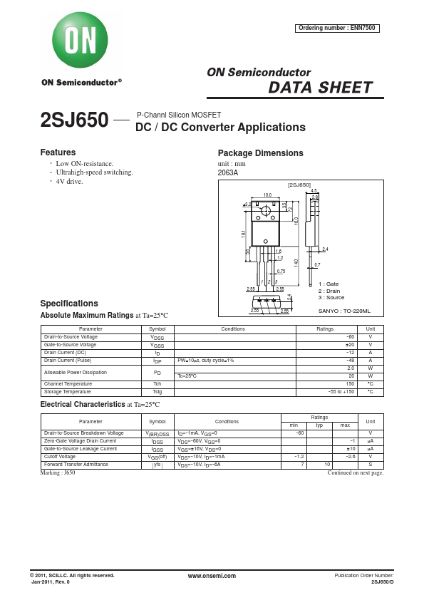 2SJ650