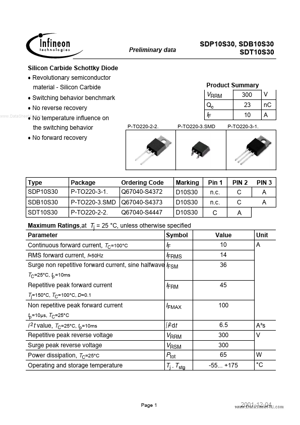 SDP10S30