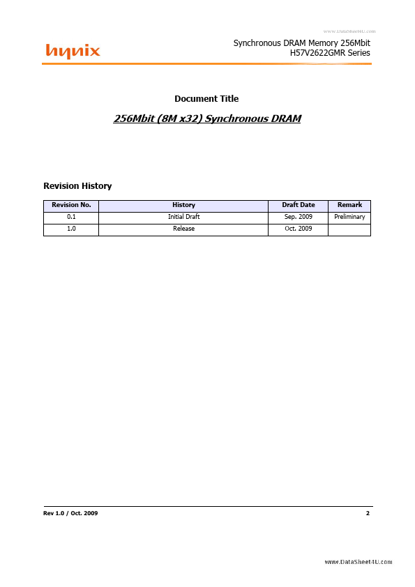 H57V2622GMR-60X