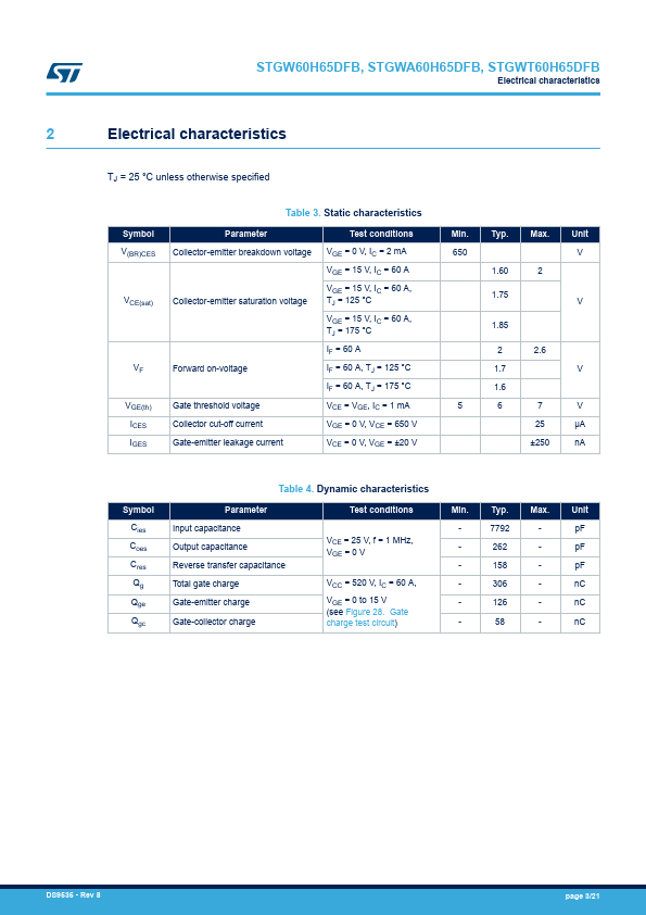 STGWA60H65DFB