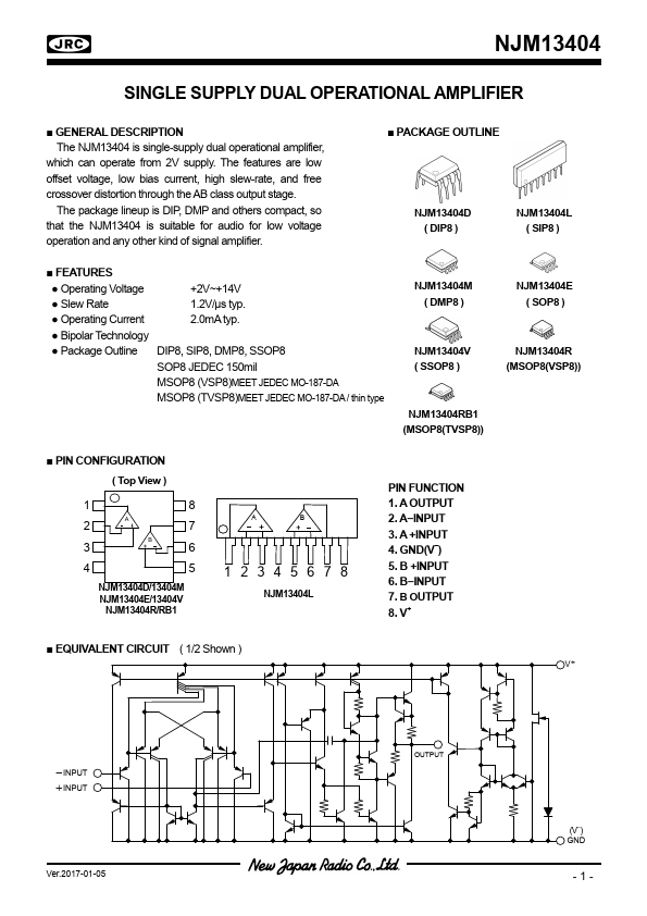 NJM13404V