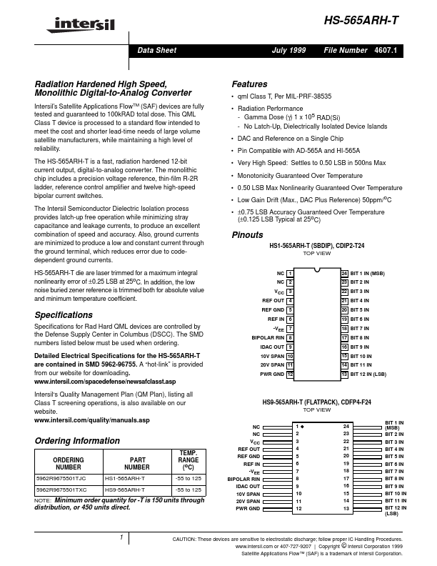 HS9-565ARH-T