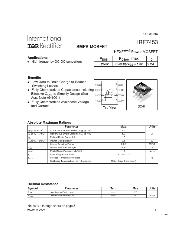 IRF7453