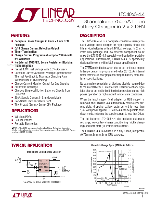 LTC4065-4.4