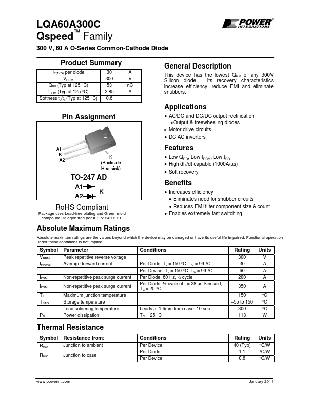 LQA60A300C