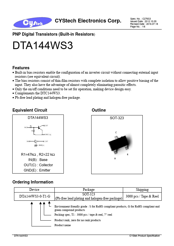 DTA144WS3