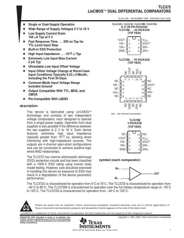 TLC372I