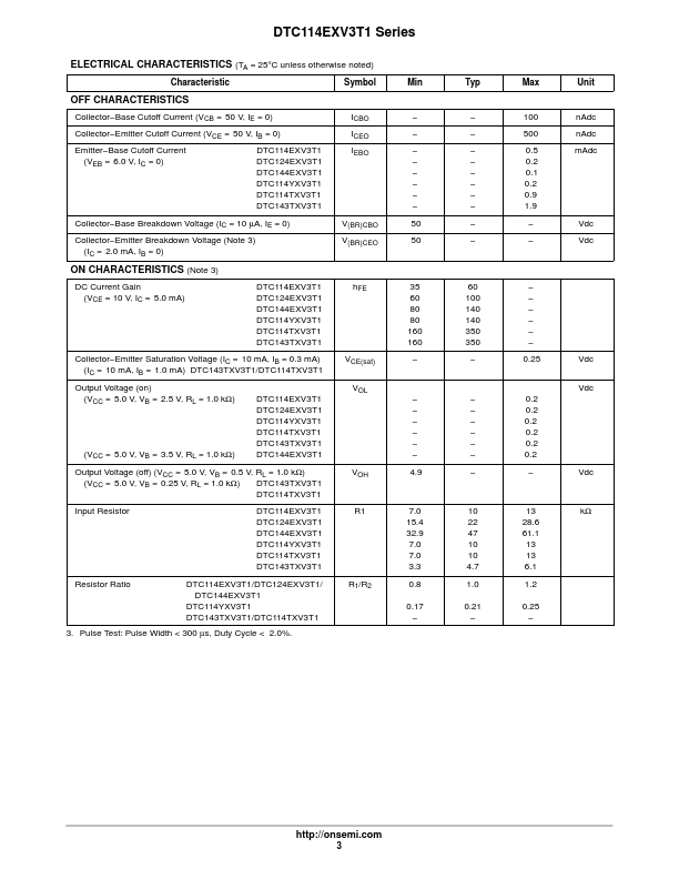 DTC114EXV3T1