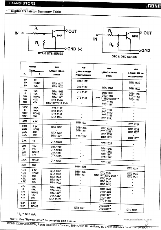 DTC144ES