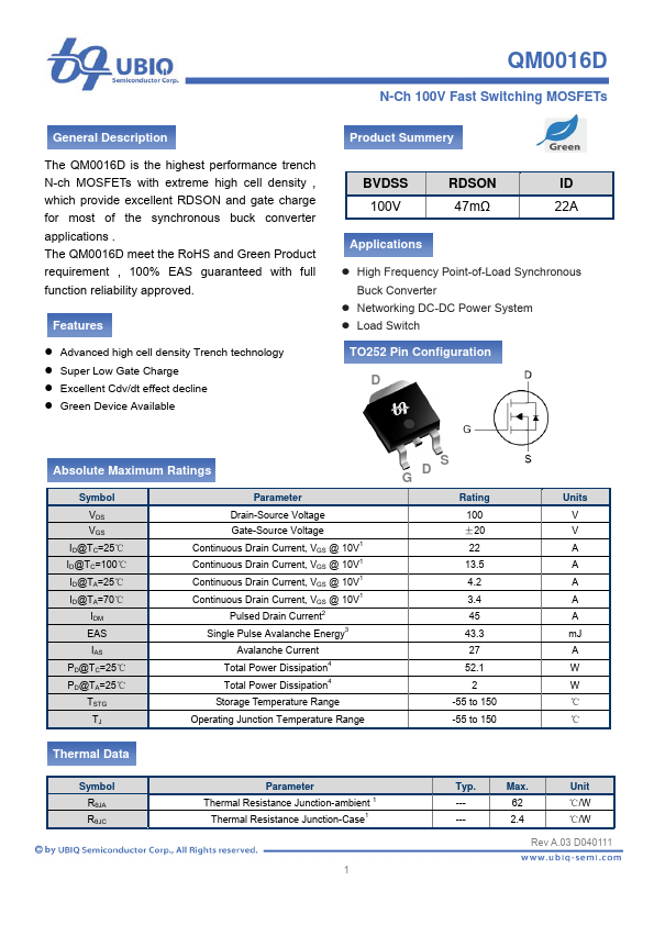 QM0016D