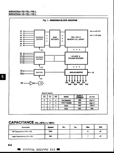 MB84256A-70L