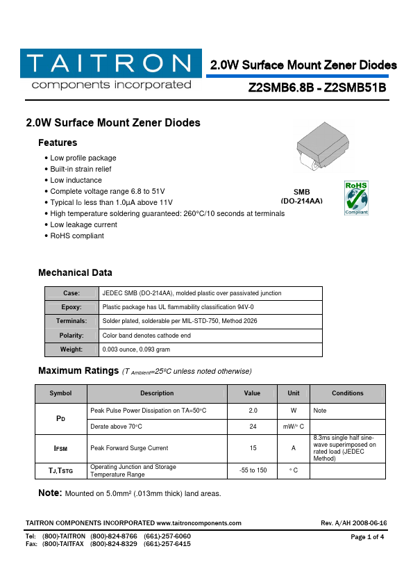 Z2SMB22B