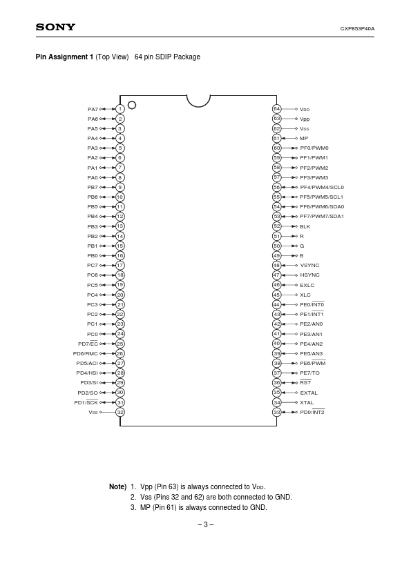 CXP853P40A