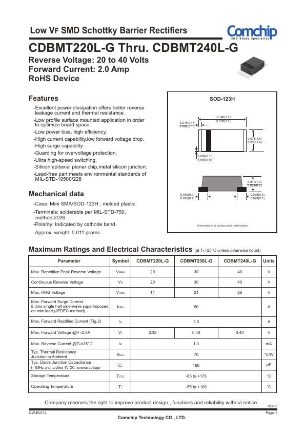 CDBMT240L-G