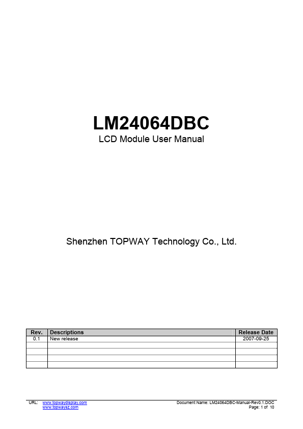 LM24064DBC