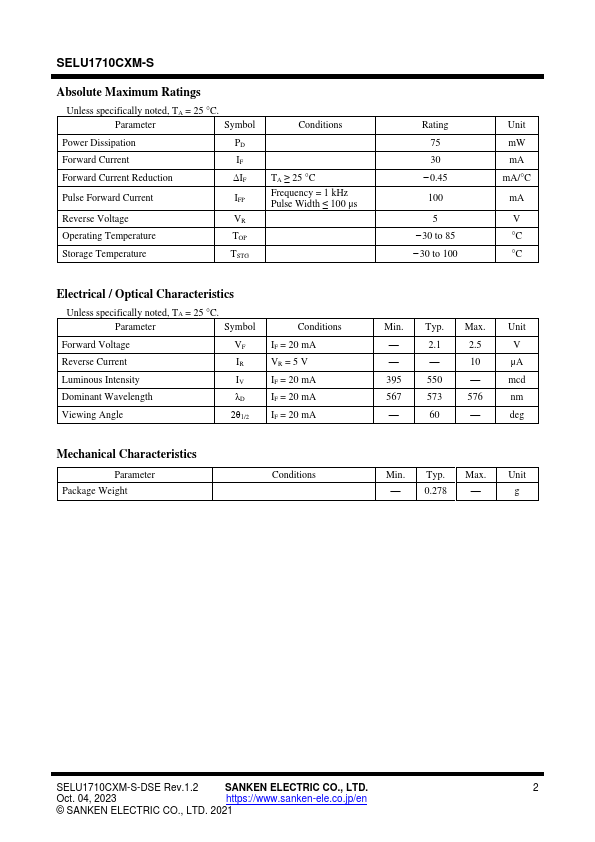 SELU1710CXM-S