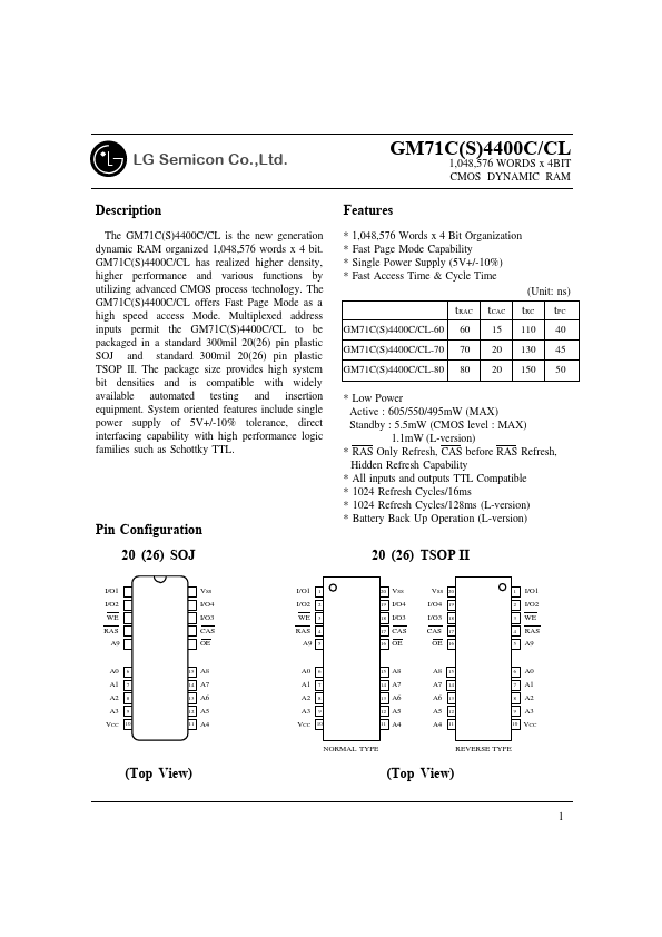 GM71C4400C