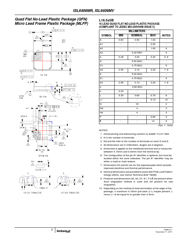 ISL6406MR