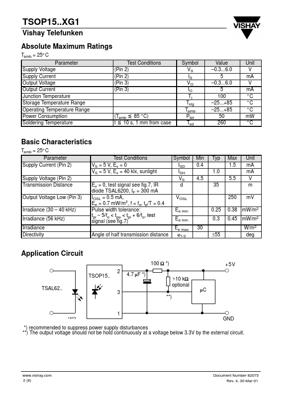 TSOP1533XG1