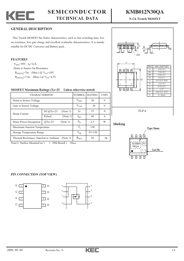 KMB012N30QA