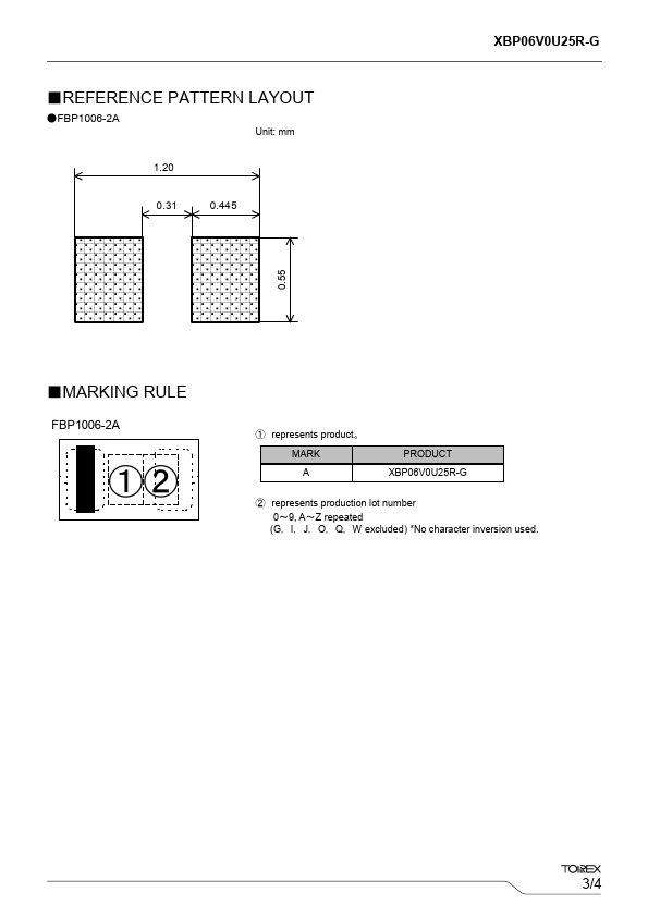 XBP06V0U25R-G