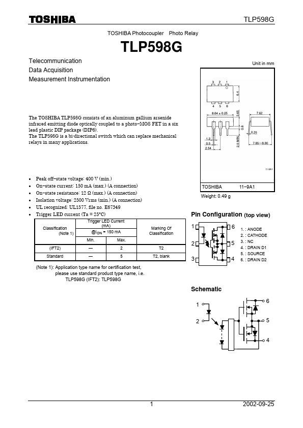 TLP598G