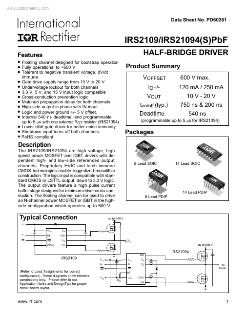 IRS2109SPBF