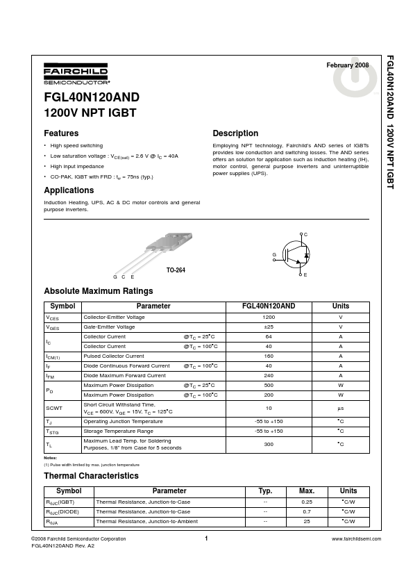 FGL40N120AND