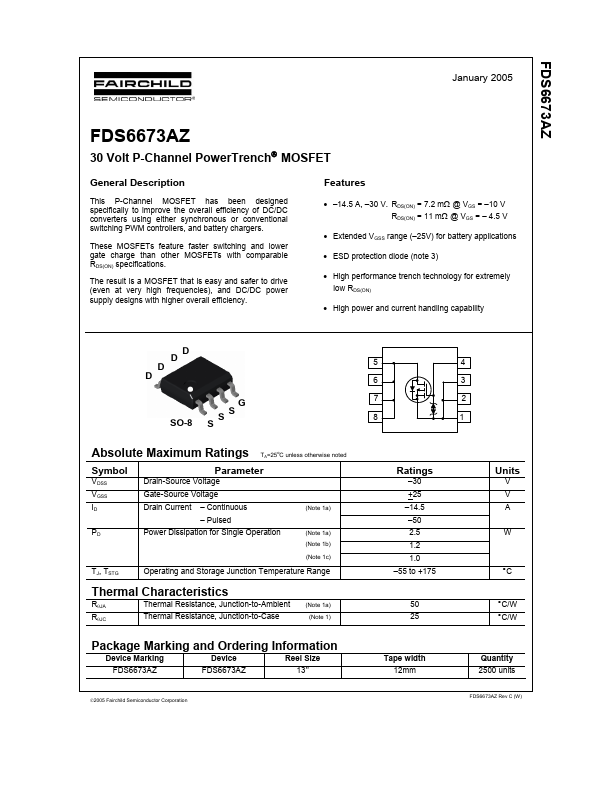 FDS6673AZ