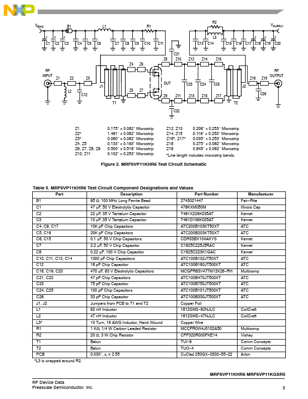 MRF6VP11KGSR5